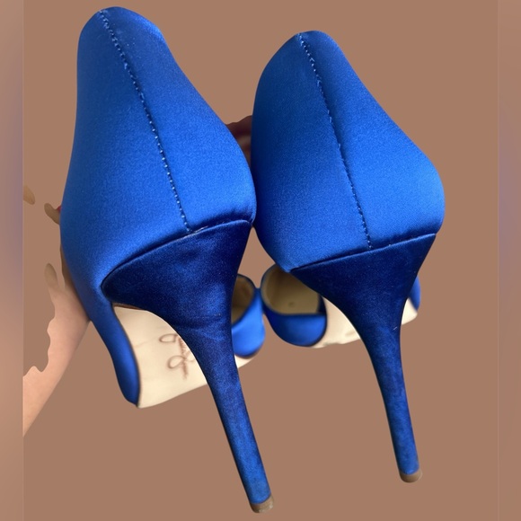 Jessica Simpson Royal Blue Heels - Picture 4 of 7